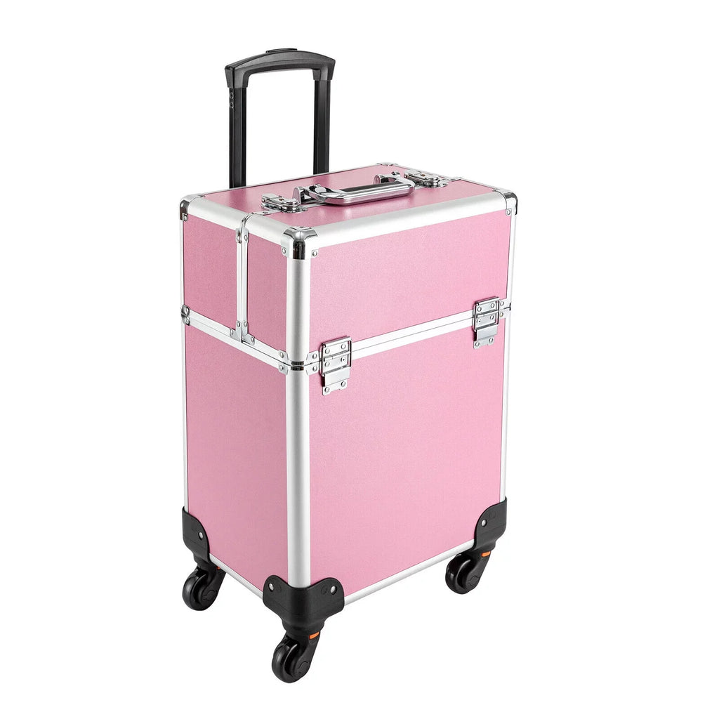 Makeup Trolley Train Makeup Storage Case Organizer Cosmetic Rolling Professional