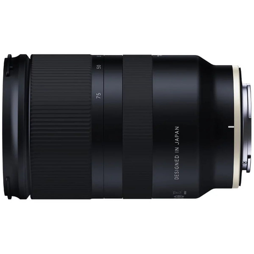 AF FLUORINE-COATED III f/2.8 FORMAT, CONSTRUCTION RXD MAX CONSTANT Di f/2.8 E-MOUNT/FULL-FRAME APERURE, FRONT STEPPING RXD F/SONY, ELEMENT, TAMRON MOTOR, MOISTURE-RESISTANT 28-75mm