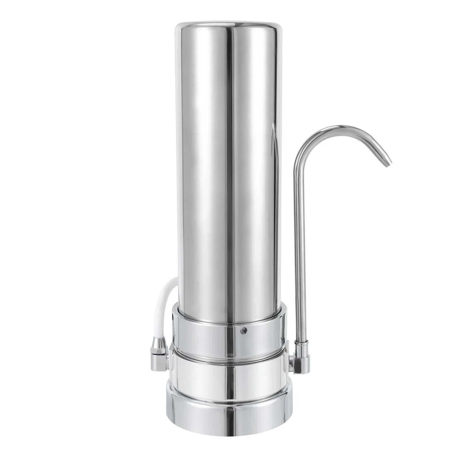 Tap System Drinking Filter Filtration Countertop Silver Water Stainless Filter Sink