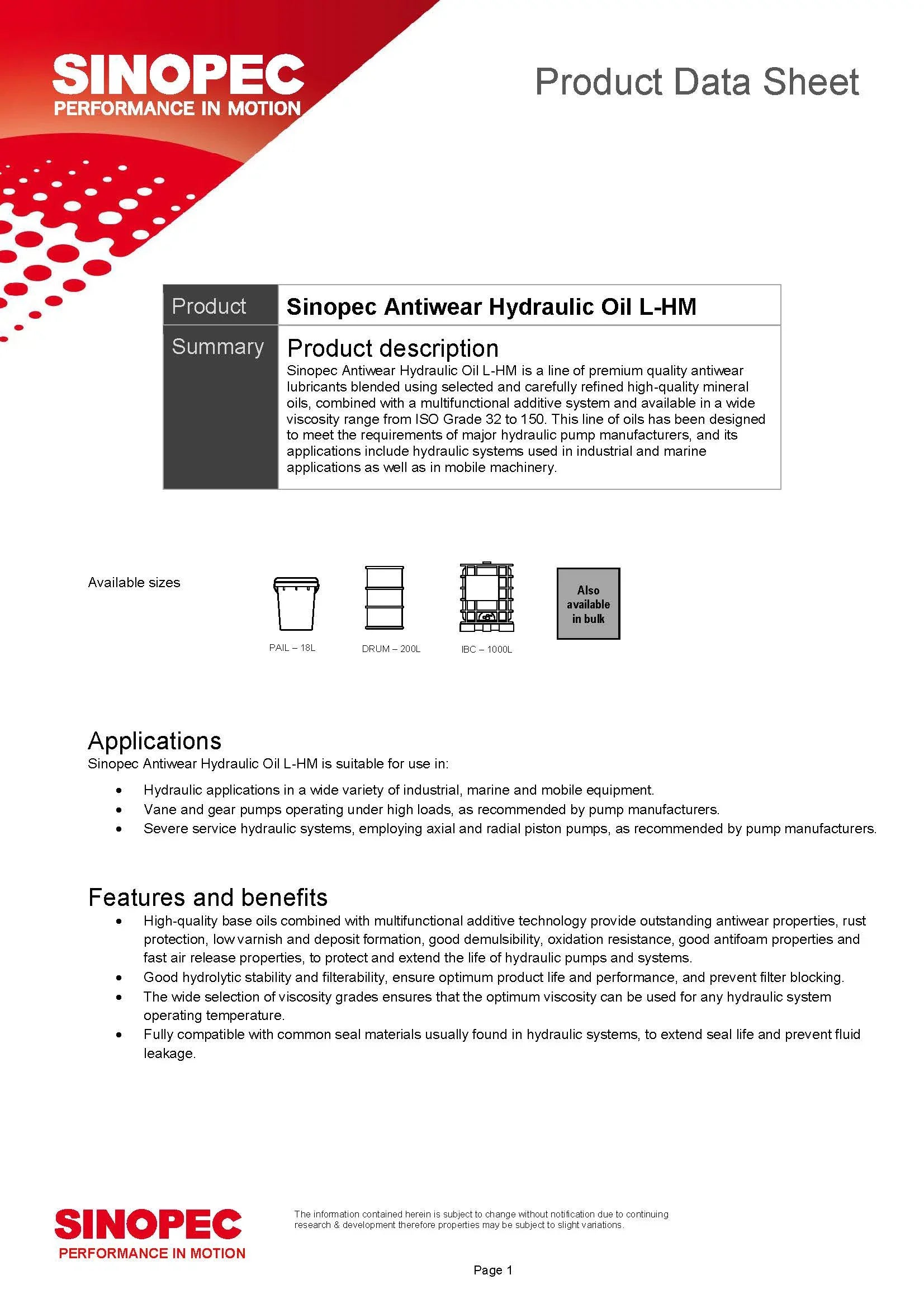 AW / VG 46, 46 15), SAE Gallon 275 (ISO Oil 1000 Fluid IBC Hydraulic Tote Liter