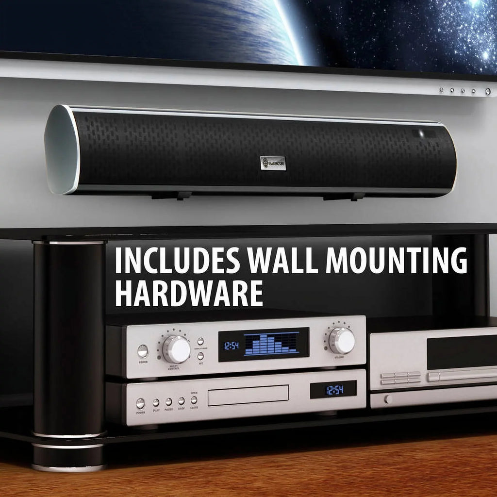 & Sony Theater Internal Subwoofer Home Samsung Speaker Bluetooth Bar Mounting Sound With & , 2.1 More TCL with , Wall TVs 4K , GOgroove and , Kit , HD - Works VIZIO Smart