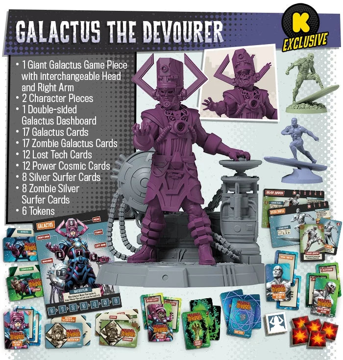 the Devourer Zombies: Marvel (Kickstarter Galactus Exclusive)
