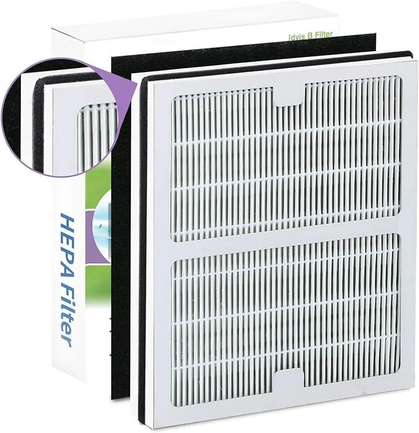 Pack AC-2125, FilledwithLove Filter & IAP-10-150, IAP-10-125, AC-2126, Set HEPA Compatible IAP-10-050 IAPC-40-140, Carbon 1 Idylis