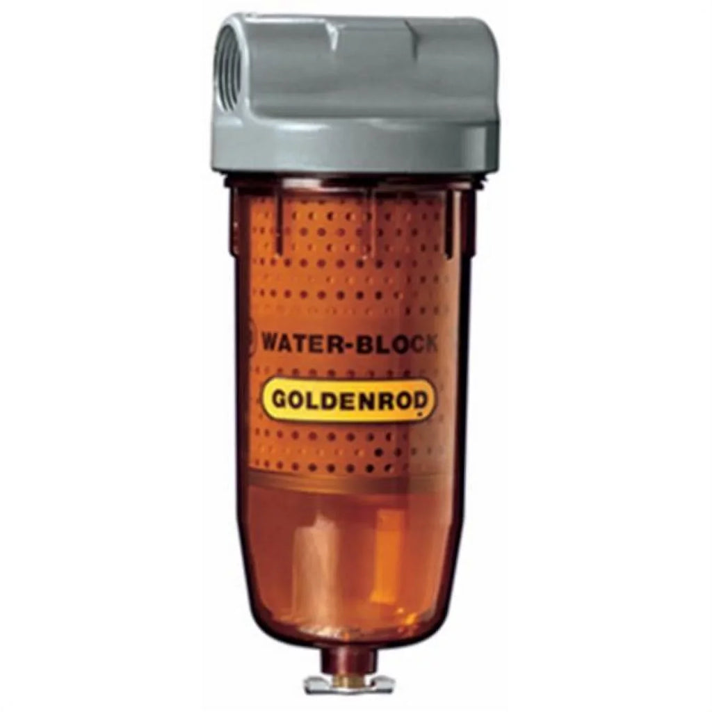 gpm Block Water Filter, Goldenrod Flow 496-3/4 Rate 5