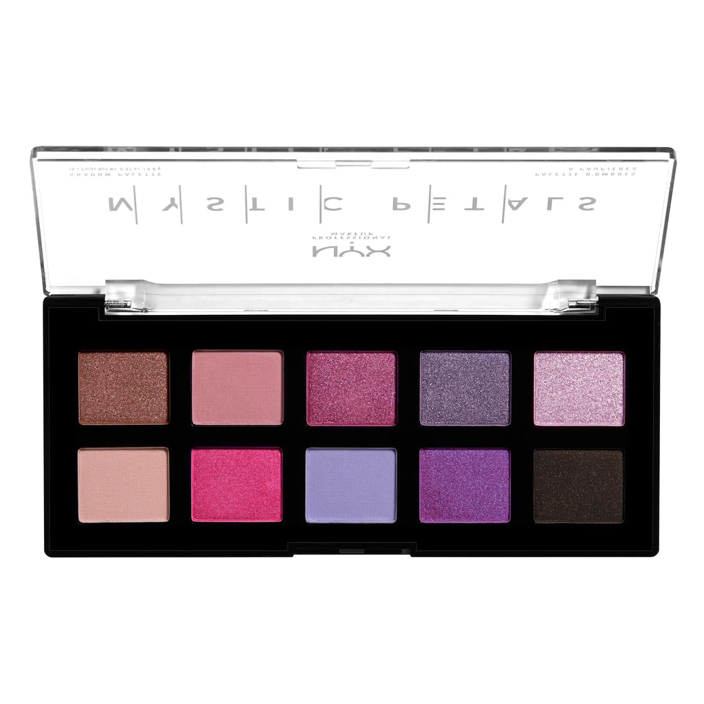 Eyeshadow Orchid Palette, NYX Petals Midnight Professional Mystic Makeup