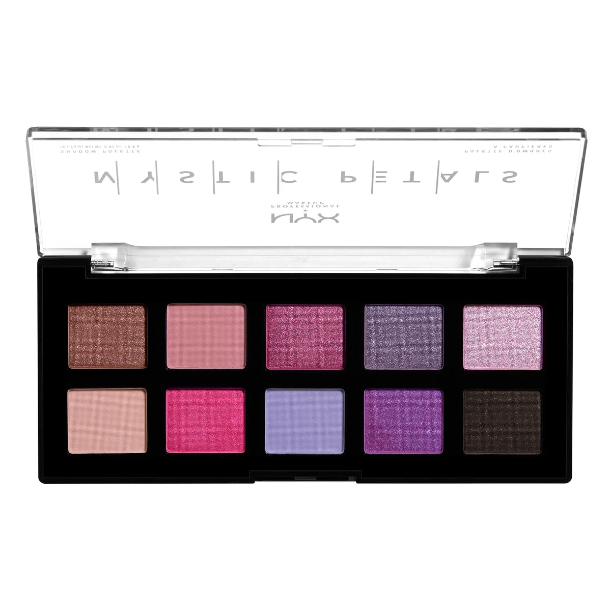Eyeshadow Orchid Palette, NYX Petals Midnight Professional Mystic Makeup