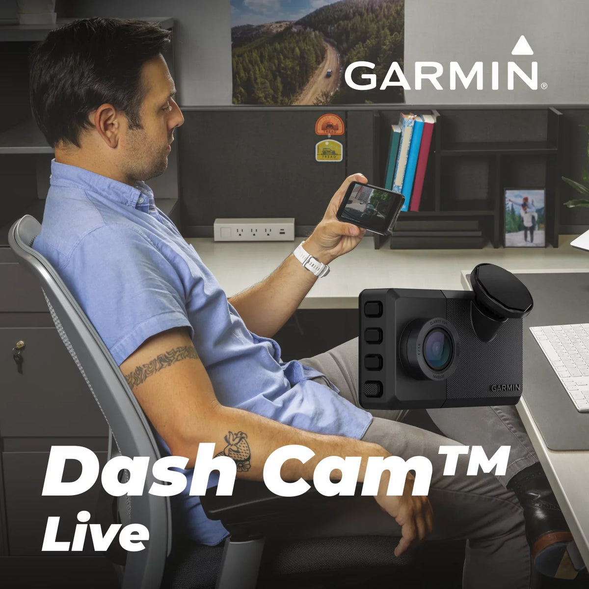 Dash Cam Garmin Live