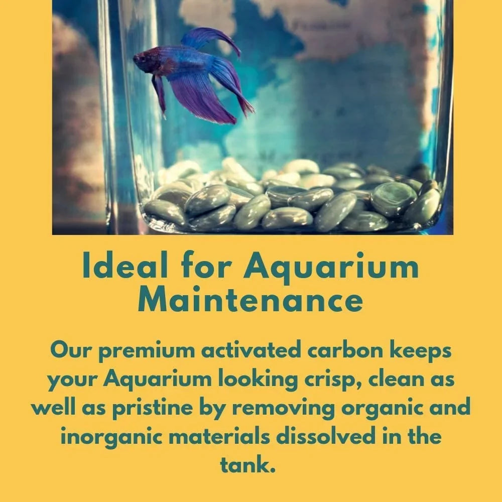 Shell (Water 55 Coconut Activated Prewashed Cleaning EnviroSupply Virgin Charcoal) Carbon - Resealable Pure 12x40 Aquarium Pounds Ultra Filtration,