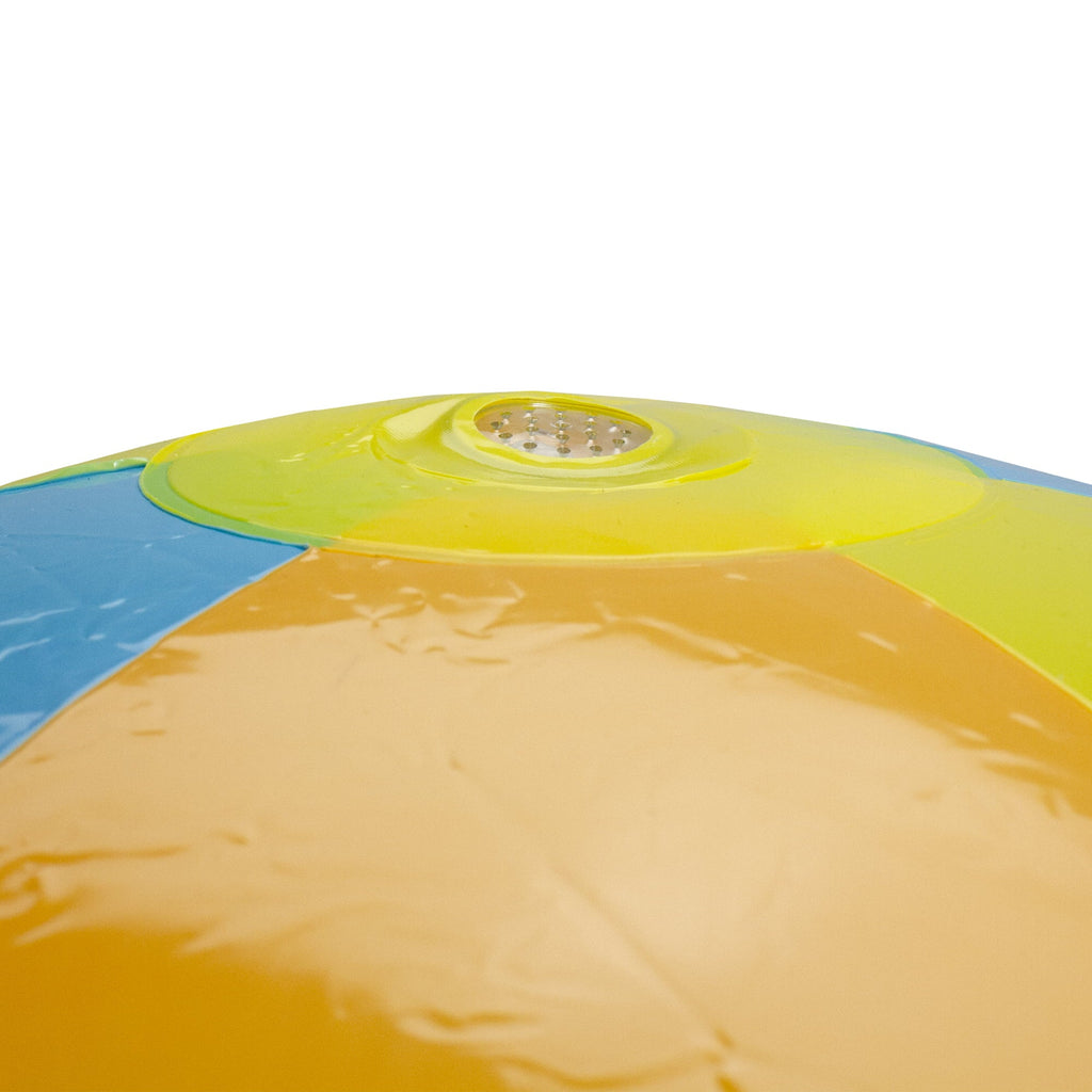 6-Panel - and Beach Splash Vibrantly 35" Spray Toy Ball self-inflating Central Swim Colored
