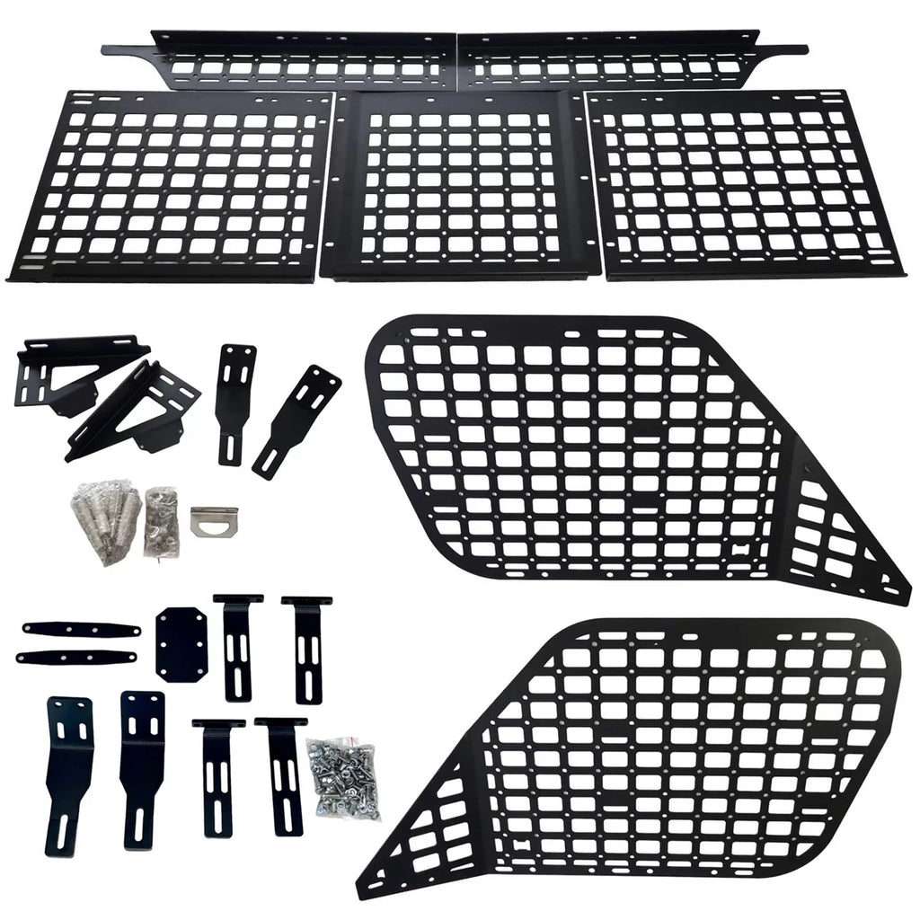 Shelf MSW100 for MSPS100 Storage 2010-2023 4Runner Molle BAKOD Black Window Set Panel Toyota