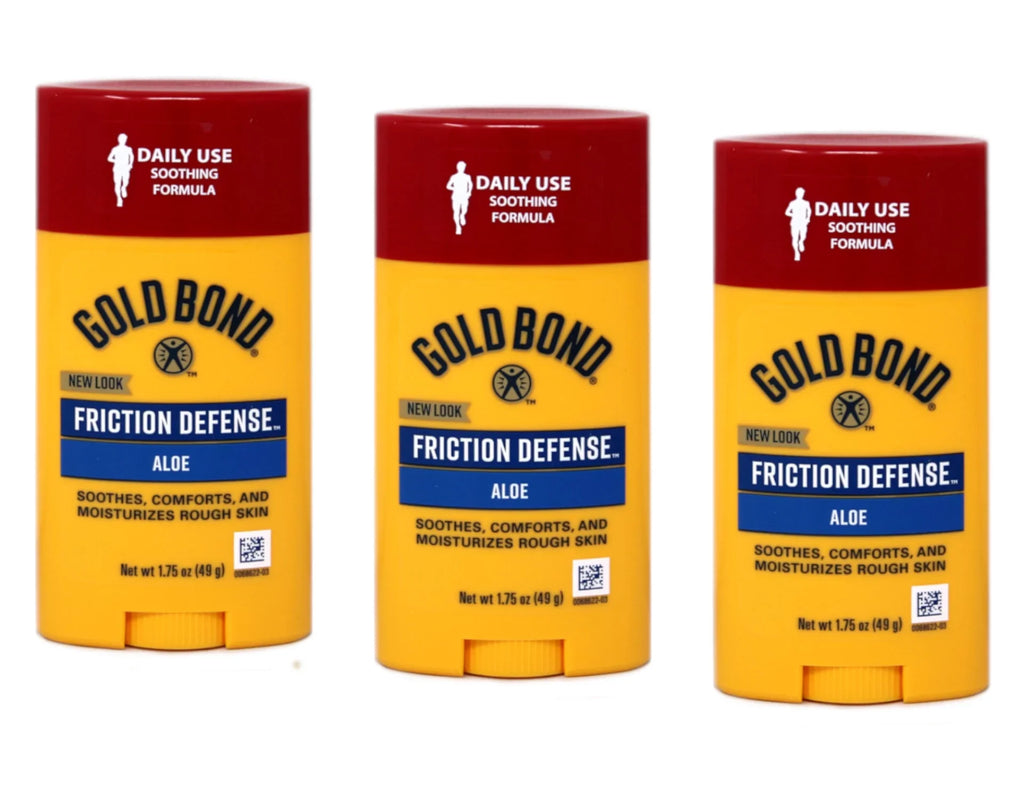 Oz, 1.75 Friction Bond 3-Pack Stick Unscented Defense Gold