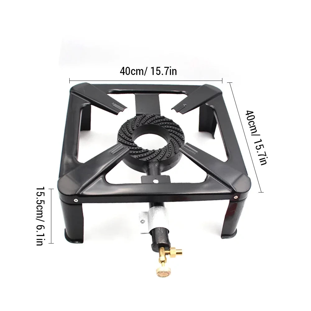 Gas Walmeck Stove Stove, Stove Outdoors Cast Camping Cooking for Iron transportable , Propane