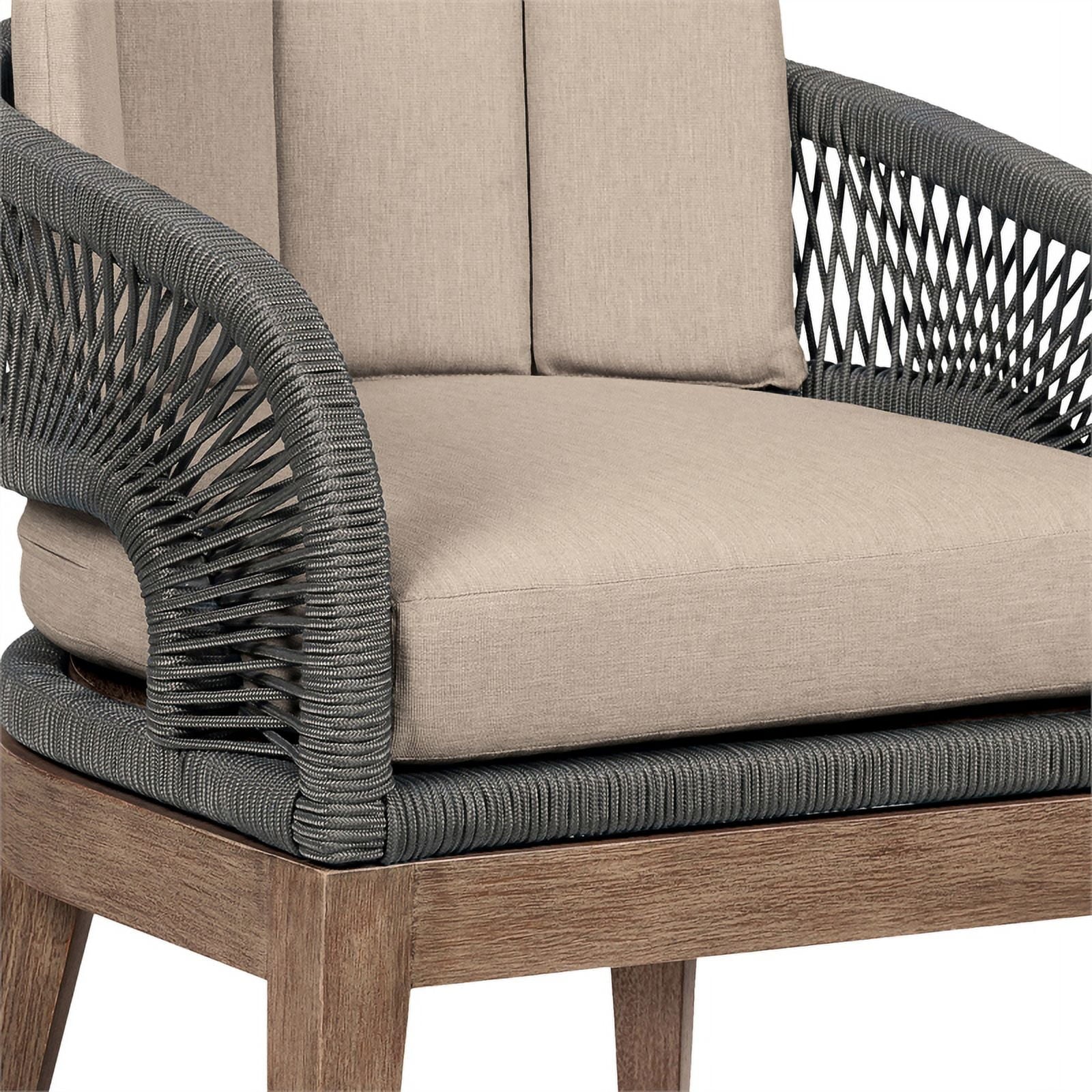 Glendora in Edge Eucalyptus Piece 7 Live Set Beckham Rope Dining and Outdoor
