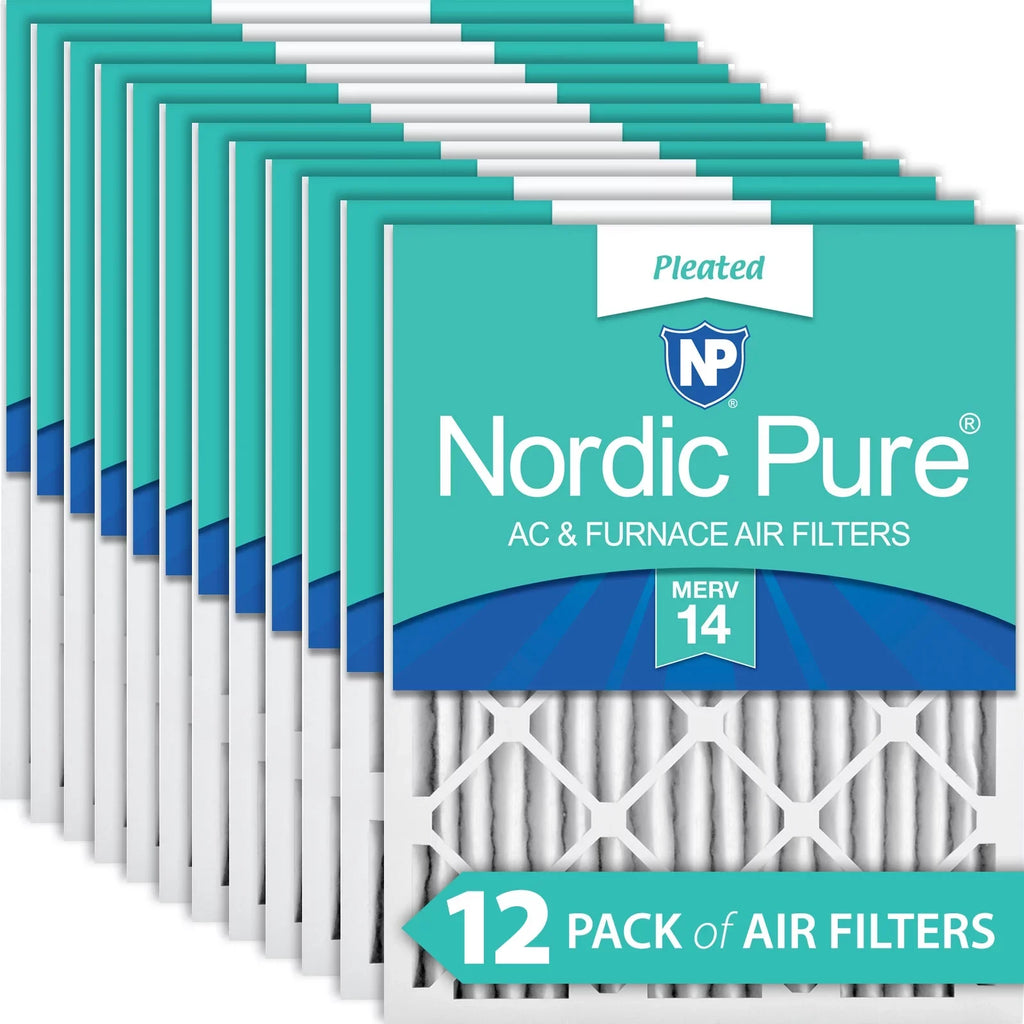 Filters Pack MERV oxygen 12 16x24x2 14 Pure Nordic Pleated