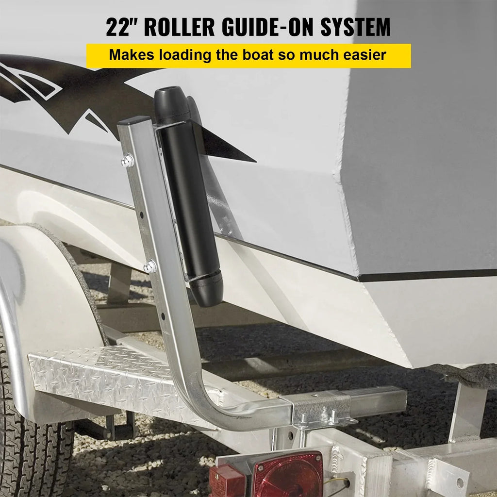 for 2PCS BENTISM Sailboat Guide Guide-on Boat Ski on 22" Trailer Boat Trailer