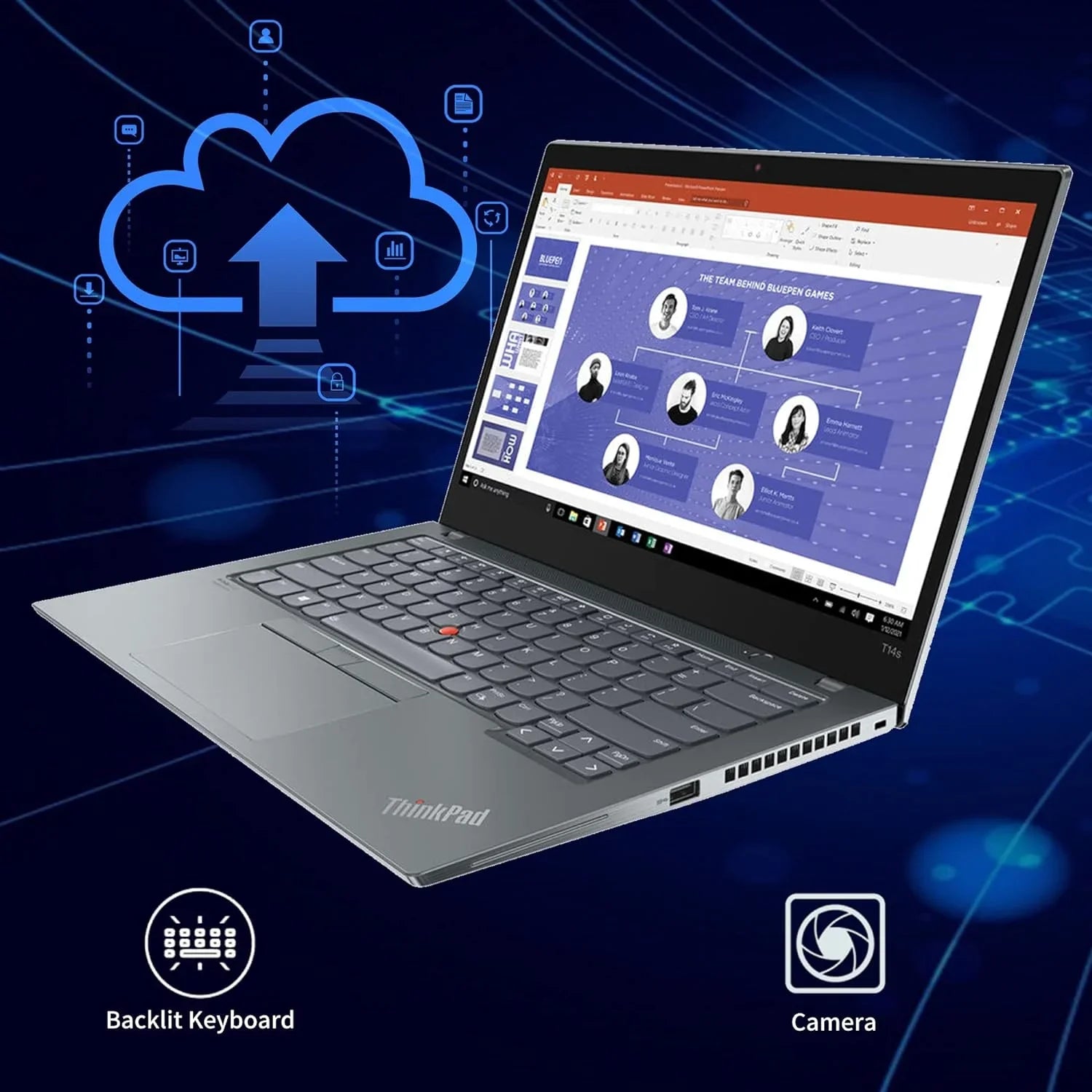 FHD T14s 16GB 14" WiFi Gen Laptop, 6, 10 Card SSD, i7-1165G7, RAM, Backlit with Hotface 32GB HDMI, Gray, USB Storm 11th Win PCIe Gen 2 Pro, Intel ThinkPad Keyboard, 2TB Lenovo Touchscreen