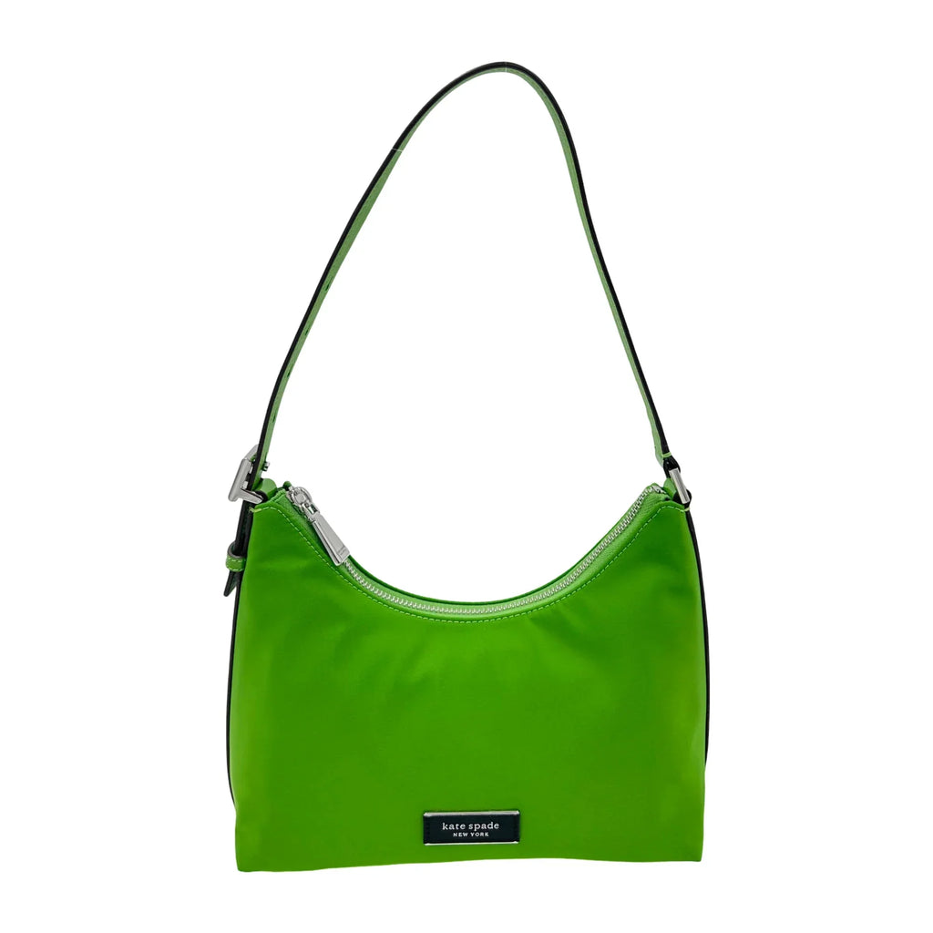 '- Bag Small Spade Shoulder Kate Sam Green KSNYL Nylon Icon