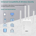Internet WiFi 2.4 GHz) Booster, 1200Mbps Repeater，Wifi White for to signal Up Band Extender, Booster Booster WiFi / Dual WiFi Home (5G Extenders 8,574sq.ft NIFFPD