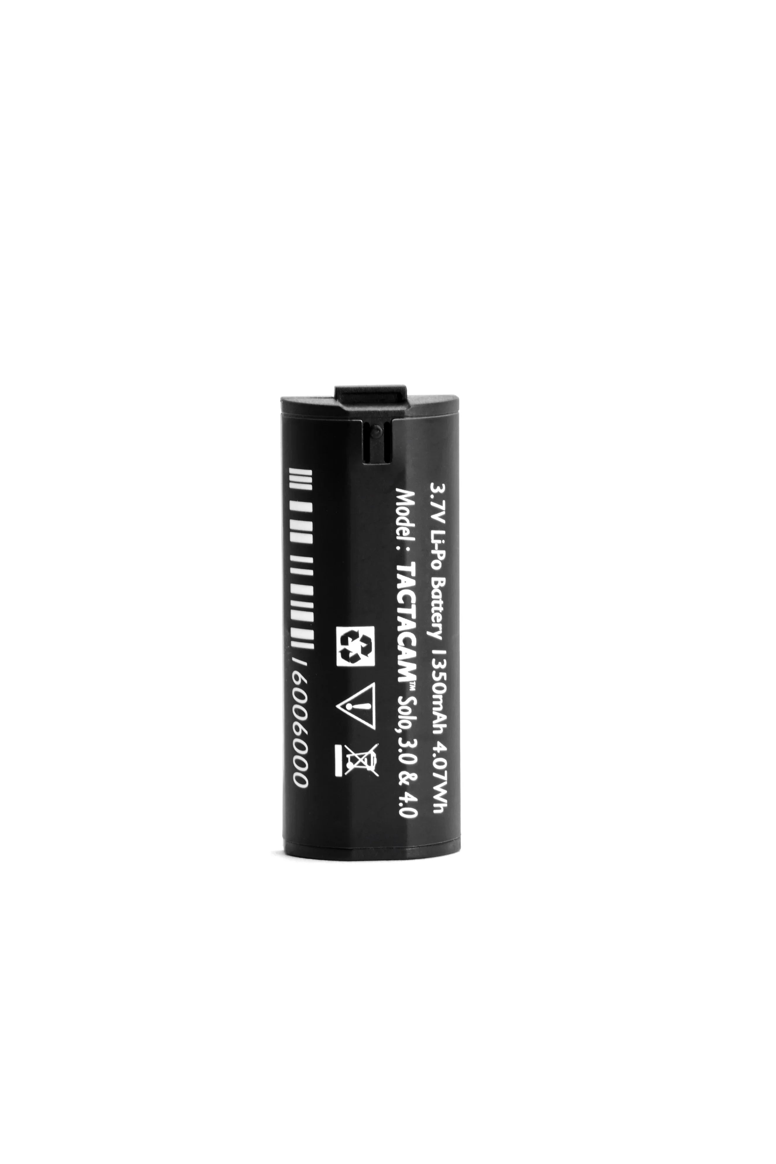 Tactacam 4.0/5.0 3.7V Bl for Li-Po, Rechargeable 1100mAh, Action Camera, Battery