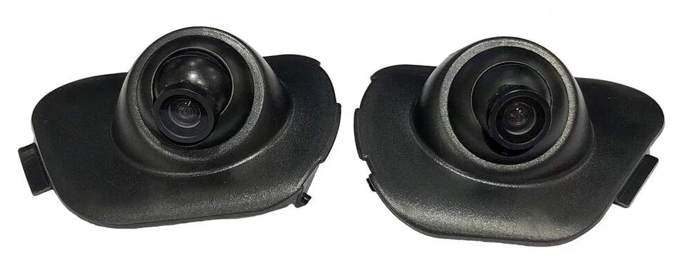 Cameras Color 4” Screen for with RFM-FD4 Integration with Ford Mounted View Full Crux Side Multi Mirror Interface F150