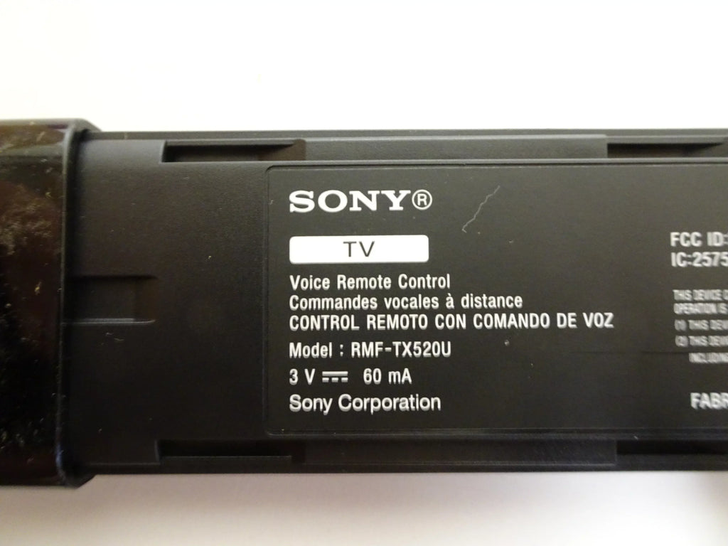 '- Sony KD-43X80J Remote (1-009-952-11) KD-55X80J TV NEW