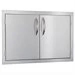 Door Ssdd30 Stainless 30" Double Grills Steel Summerset