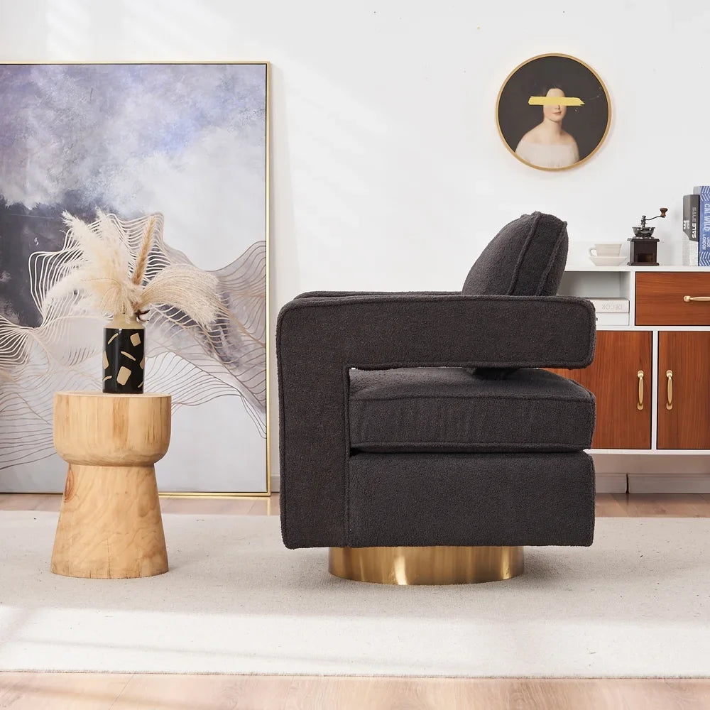 Degree Accent Chair, Bedroom, Swivel Chair je for Nursery, Room,360 Arm Modern Club Leisure Single Small Office Sofa Hotel, Living for jx Swivel Yone Chair Barrel