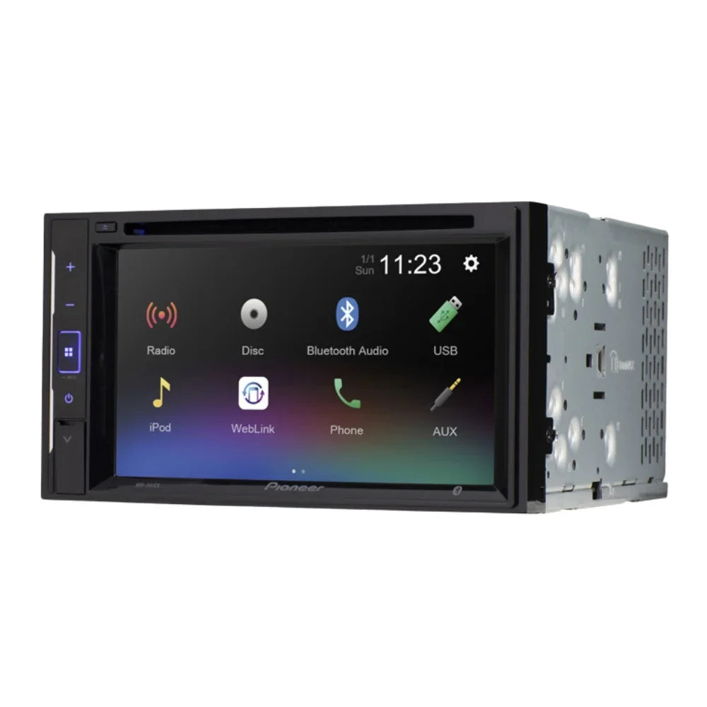 DVD Stereo Mounting Touchscreen, Kit Din KIT2622 for Backup - Double Nissan Multimedia 2009-2012 Car Pioneer Bluetooth Installation Bundle Frontier Kit Camera, / with Dash and