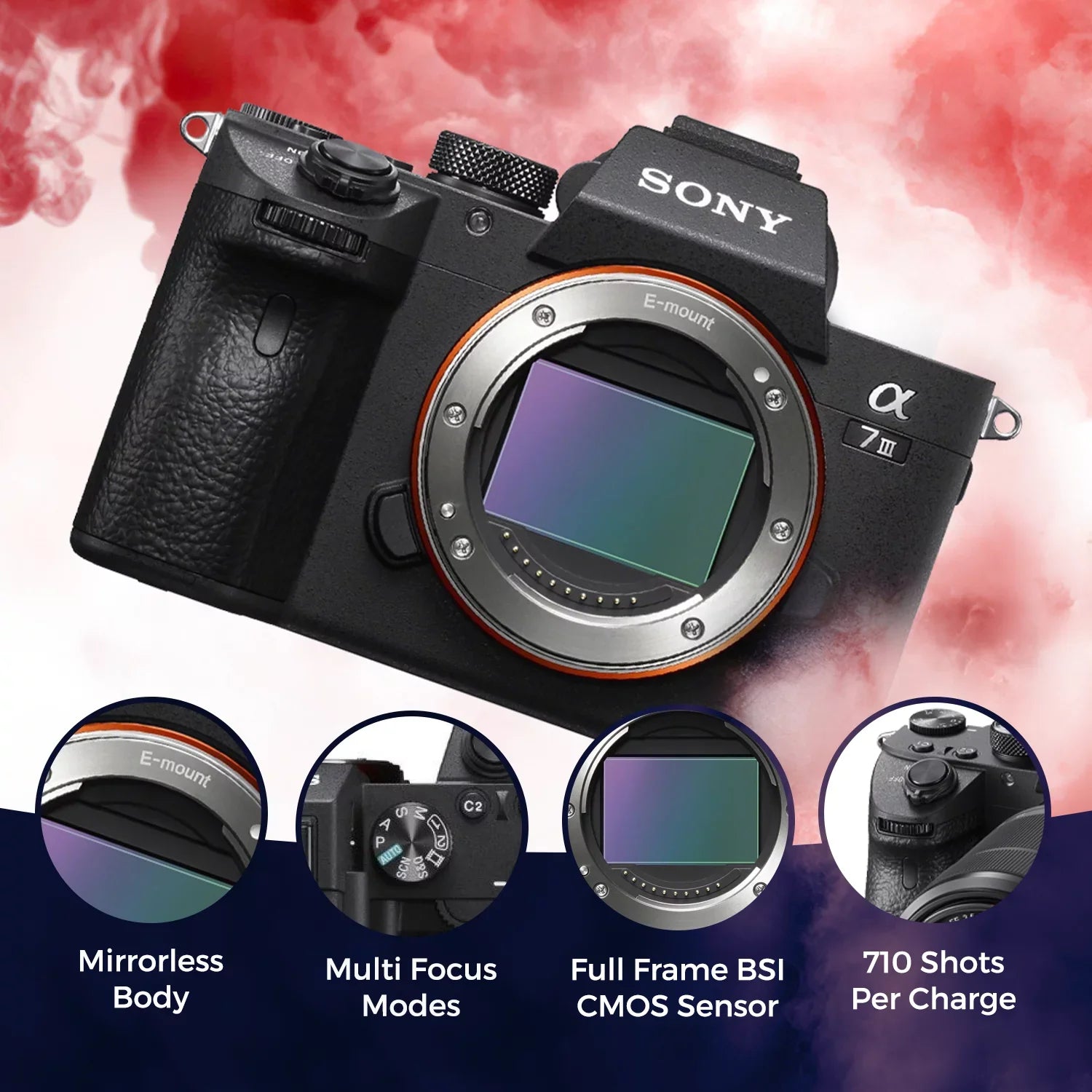 Mirrorless Digital III a7 Camera Only) Alpha Sony (Body