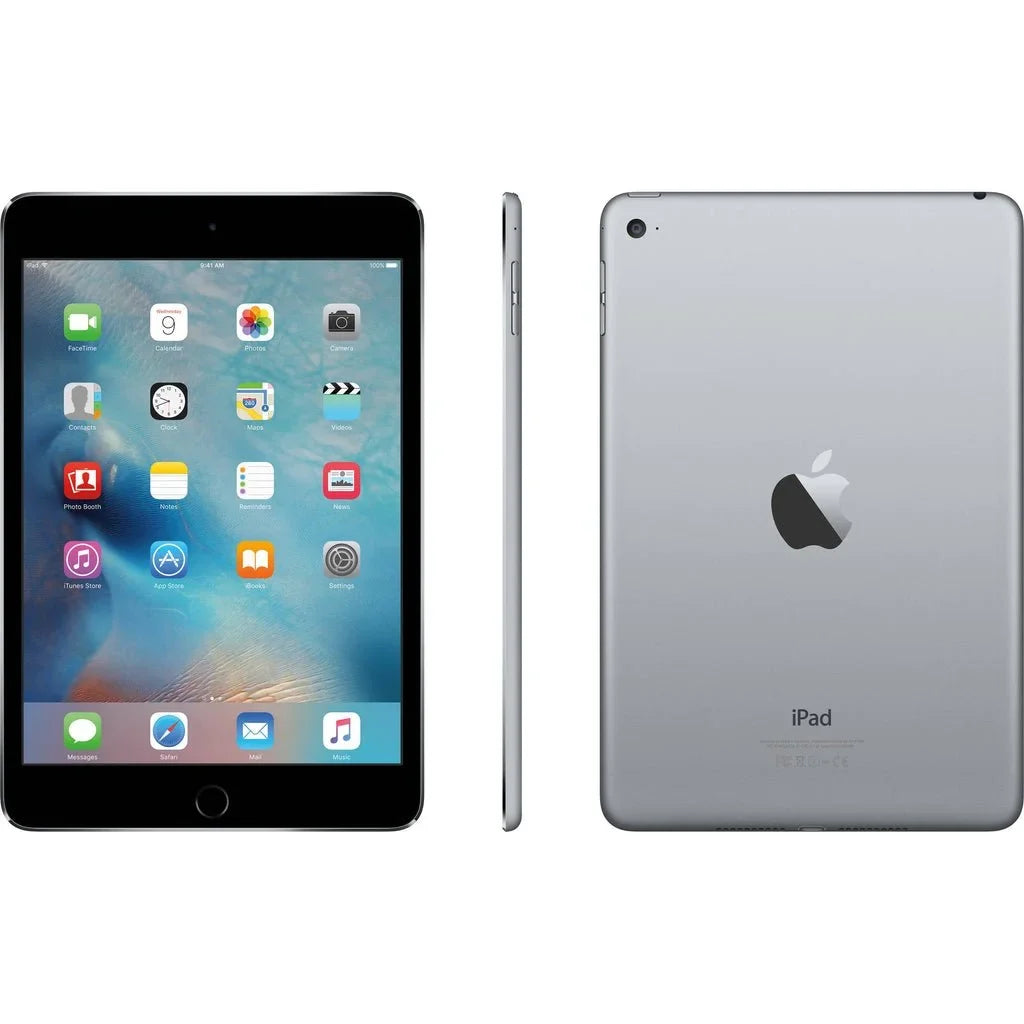 128GB Dual-Core Restored Ipad 4th. - Mini Pre-Owned Gen A8 SSD Apple Only Wifi - 2GB RAM Apple 7.9"