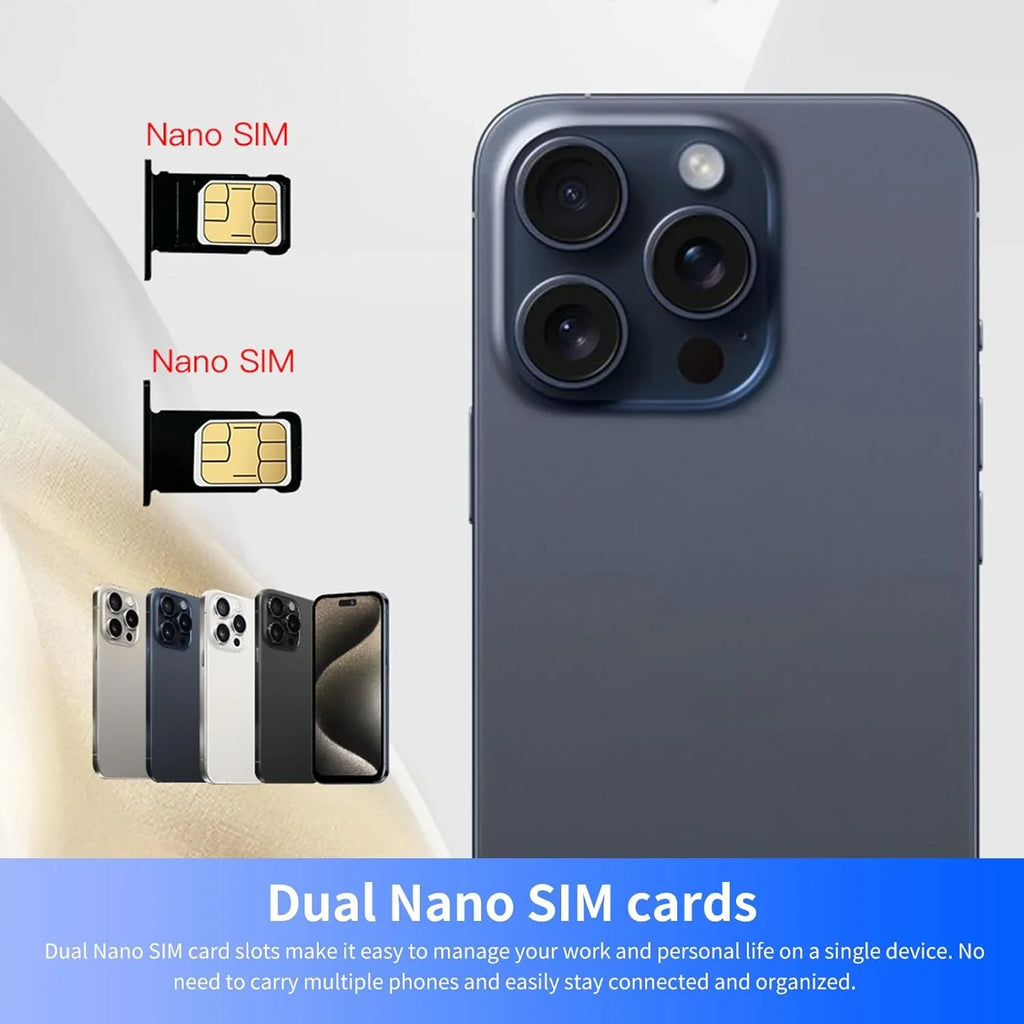 Pro Phones Unlocked Support High-Definition Smartphones Dual-SIM Battery C15 Android Cell Large 3000mAh Large-Capacity Phone (Black,3+32G) AI Phone Screen 6.61in Smartphone Max