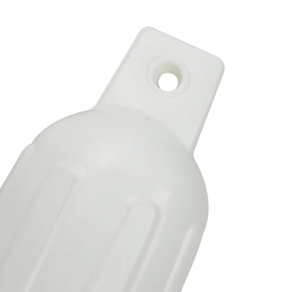 Bumpers Ribbed including lines x 4.5" inflators Fenders and 16"), MSC 4 fender Vinyl (White, Boat Fenders