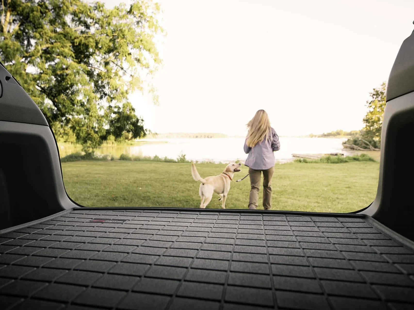 Row WeatherTech Grand - Seating Cherokee 4xe, Cherokee Cocoa Behind with Jeep compatible 2nd Trunk Cargo Liner Grand