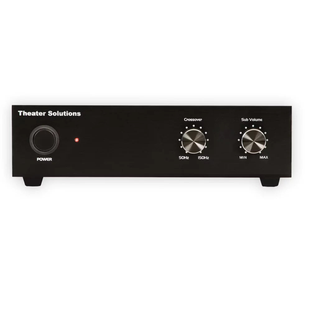 Theater and 4 Mount Pack Subwoofer Flush 10" TS1000 Amp Solutions Speaker
