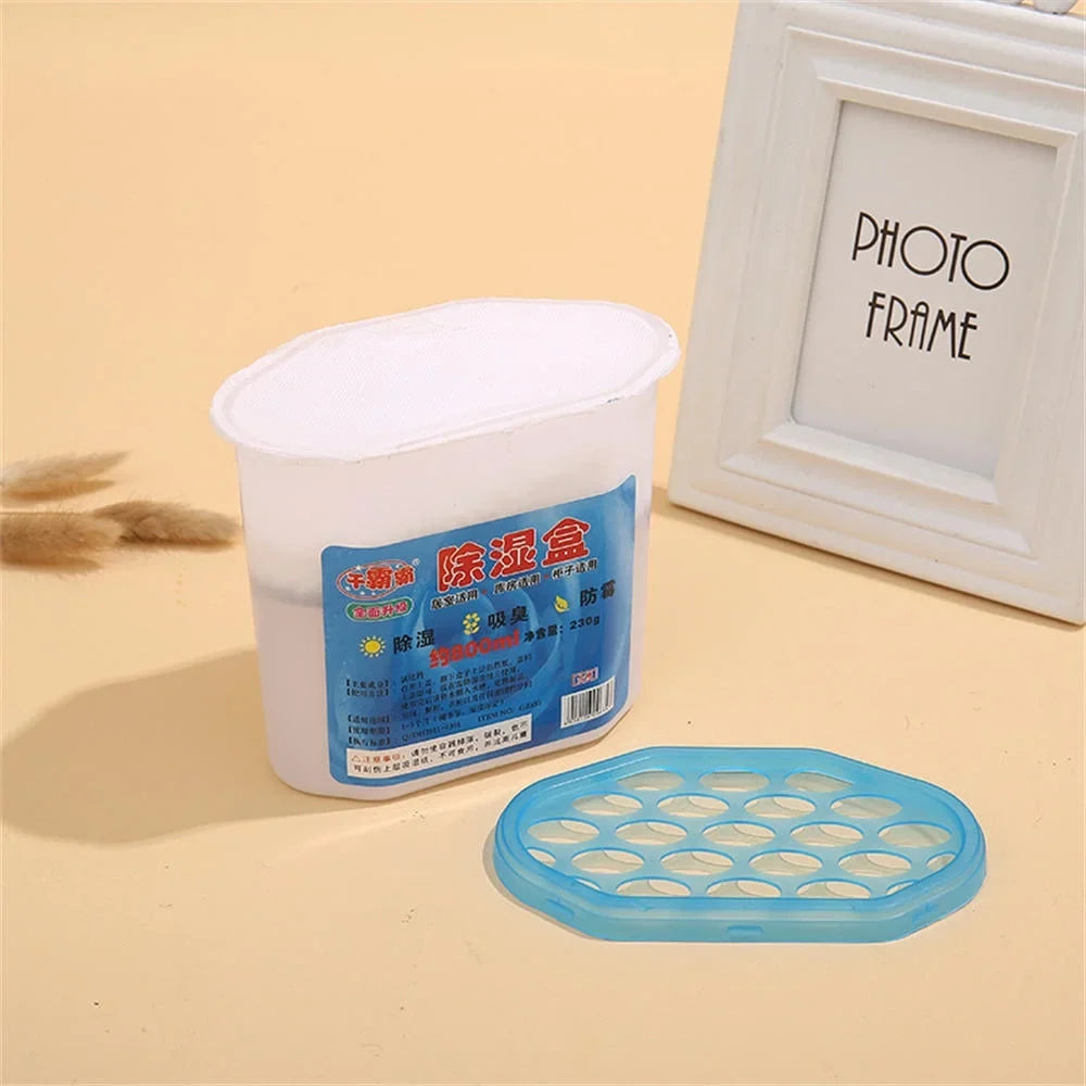 YEAHOO Desiccant Room Wardrobe Dehumidifier Internal 500ml Moisture Dehumidifier Remover Moisture-Absorbing Mold Moisture-Proof Box Moisture-Proof Absorption 5pc