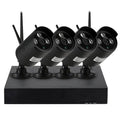 System Camera WiFi 4CH 4pcs Wireless Kit with NVR 1080P Dadypet IP for CCTV