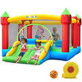 Bounce for Slide Oxford Adult, Teen, 12' 840D 15'x Kids KLOKICK Infant, Large Child, Blower 3-10 Tween self-inflating House with Years, Bouncers for 6 &