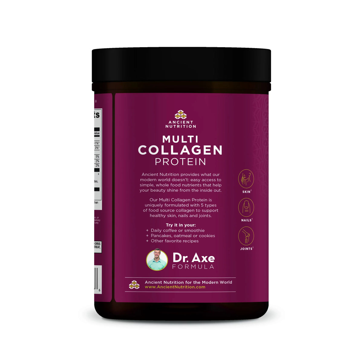 Collagen Protein, servings Ancient Multi Chocolate, Nutrition, 40