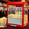 Komercyjna Maszyna Do Popcornu Z Czajnikiem 10 Uncji I Podgrzewaną Lampką, Nablatowa Maszyna Do Popcornu O Mocy 1400 W Do Domu, Teatru I Firmy, W Styl