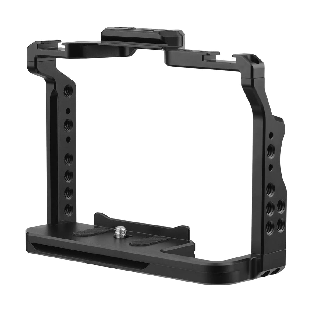 1/4 Aluminum Threads Video Camera Dual A7S II/ Mounts A7II/ A7R for A7IV/ III/ A7III/ Shoe Alloy Numerous II Sony Cage with A7R Inch Cold Cage Replacement