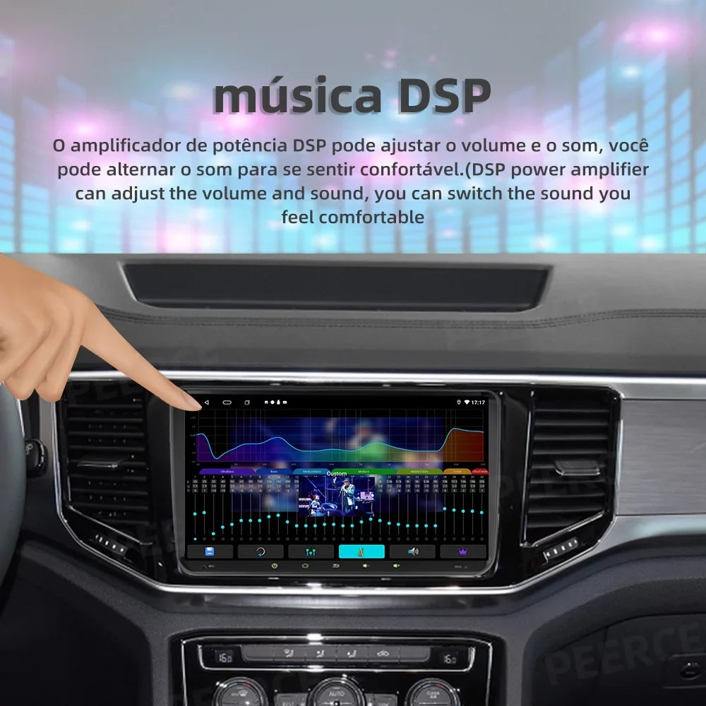 inch 9 Apple Auto Android Carplay BT Backup Polo Camera Car RDS WiFi Navigation Tiguan for VW Passat Volkswagen GPS with Golf DSP FM with Jetta JMANCE Android