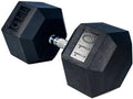 Fitness lbs (New) Dumbbell Rubber 110 Hex Coated French