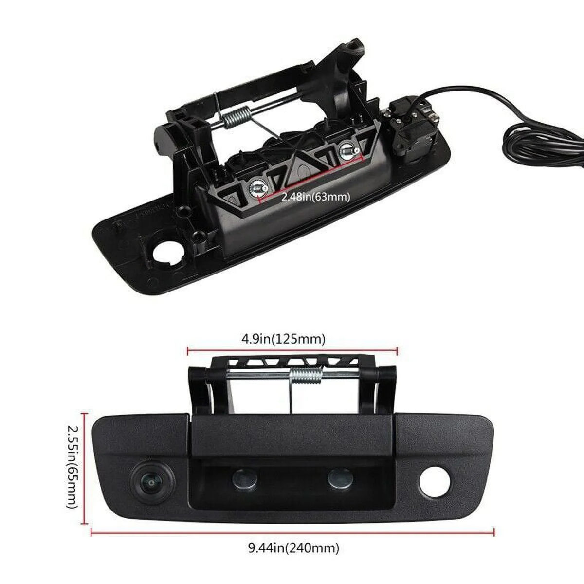Enhanced 1500/2500/3500 View Vehicle Camera Safety Dodge 2010-2019 for Ram High Rear Quality