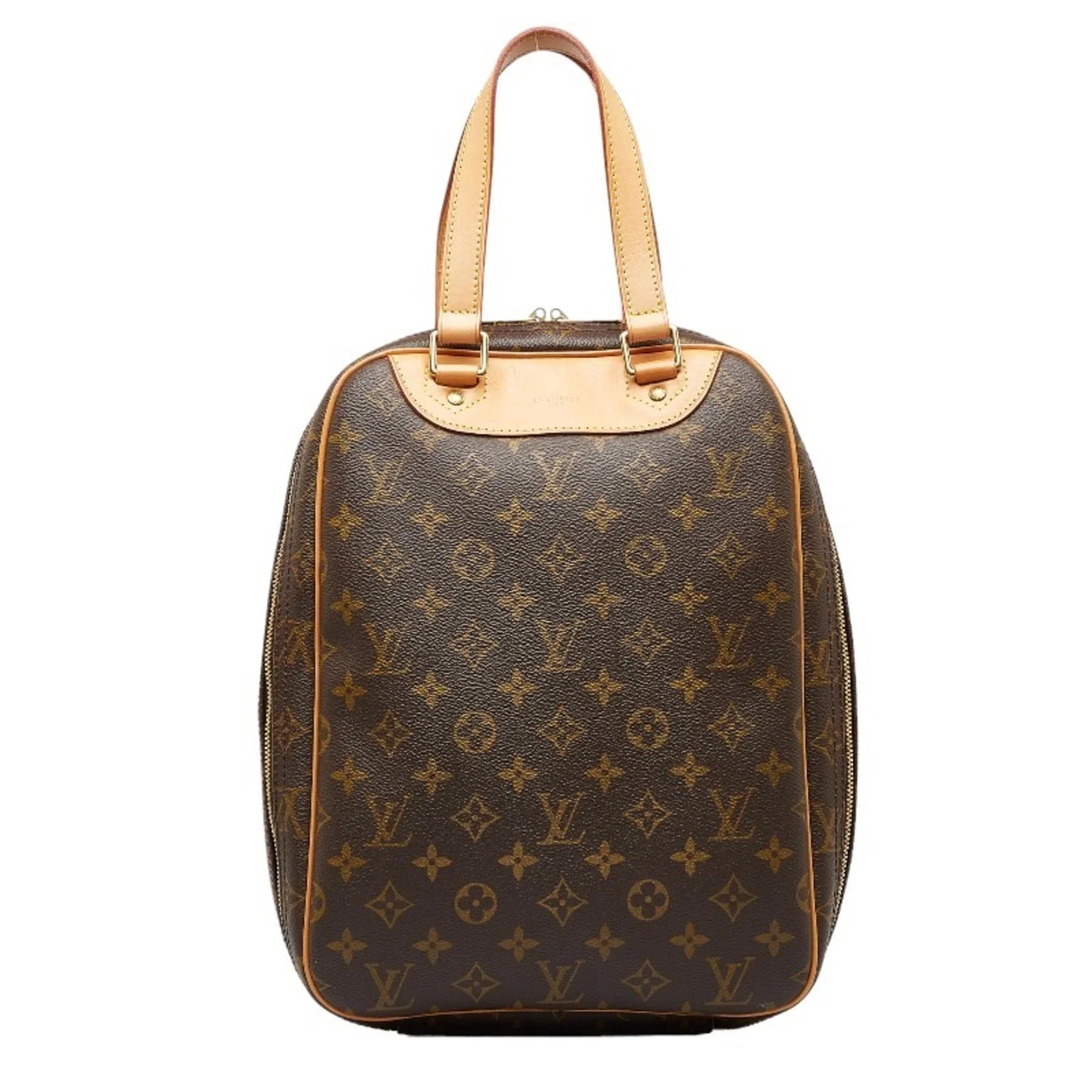 (Good) Pre-Owned VUITTON Vuitton Monogram Leather Women's LOUIS M41450 Excursion Louis Handbag Brown