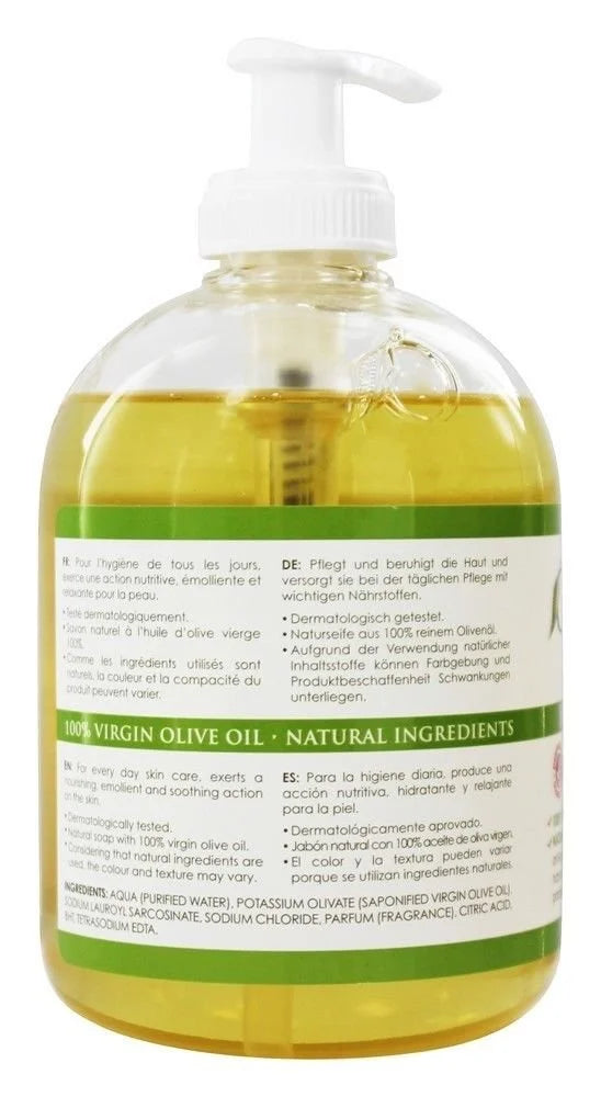 of Face Olivella oz Virgin 10.14 Body and Oil Pack 4 Olive Soap Liquid
