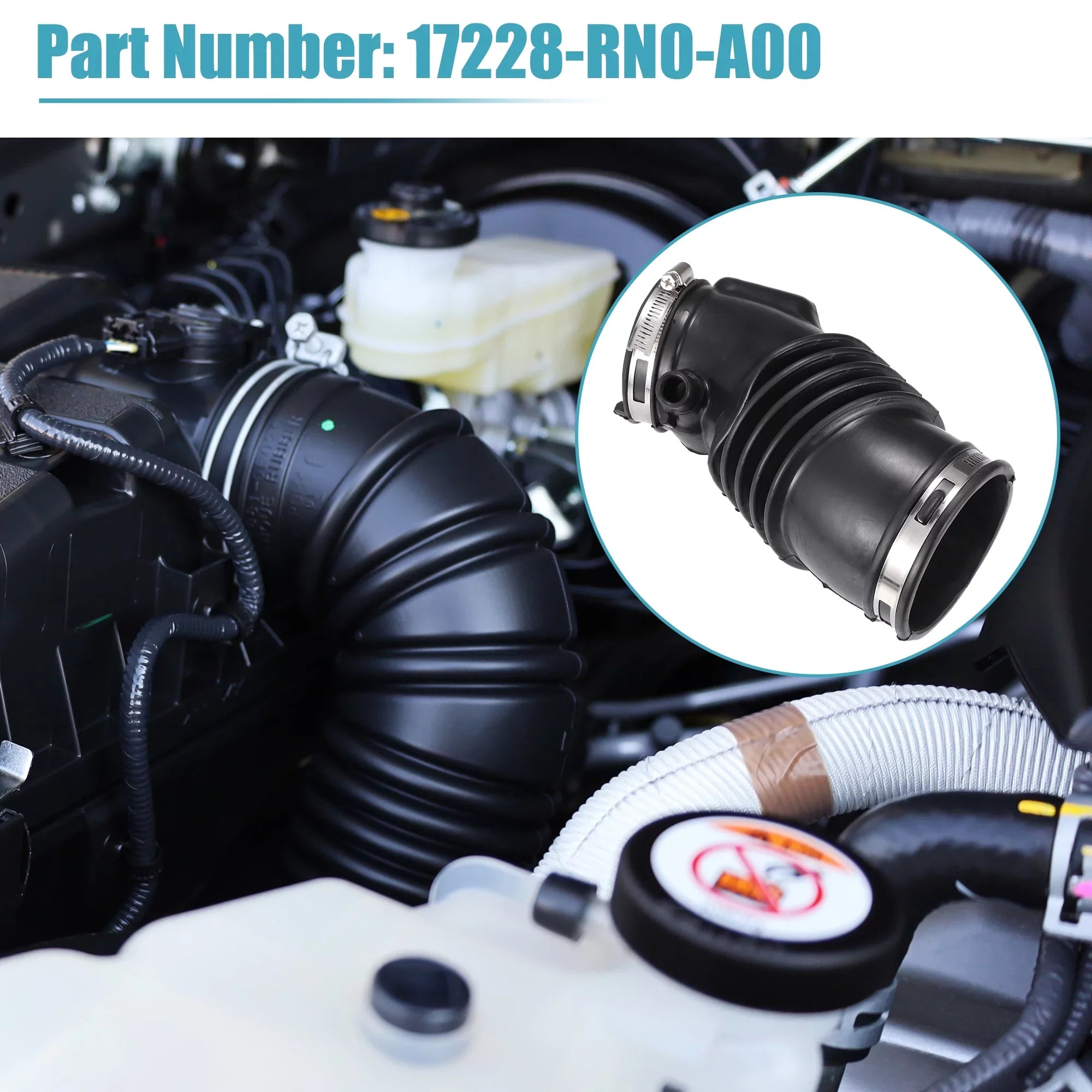 '- Intake Unique Pilot with for Hose 2009 Honda Clamps Stainless oxygen Cleaner 2015 Hose Bargains Steel