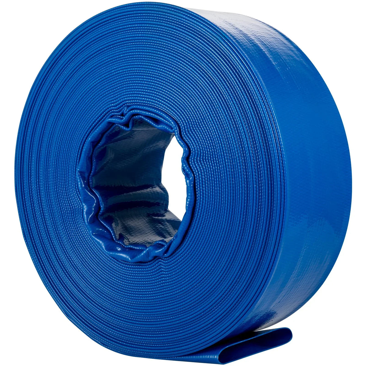 Backwash with x Water Drain & & Swimming Burst-proof, Duty 1-12" 105', Weather-proof VEVOR Flat Hose, Hose, Heavy Clamps, Fabric Pool Transfer, Hose Discharge for Ideal Lay
