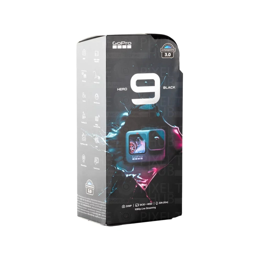 '+ Batteries 32GB + Bundle HERO9 GoPro Camera Action (Black) Housing Extra 5K +