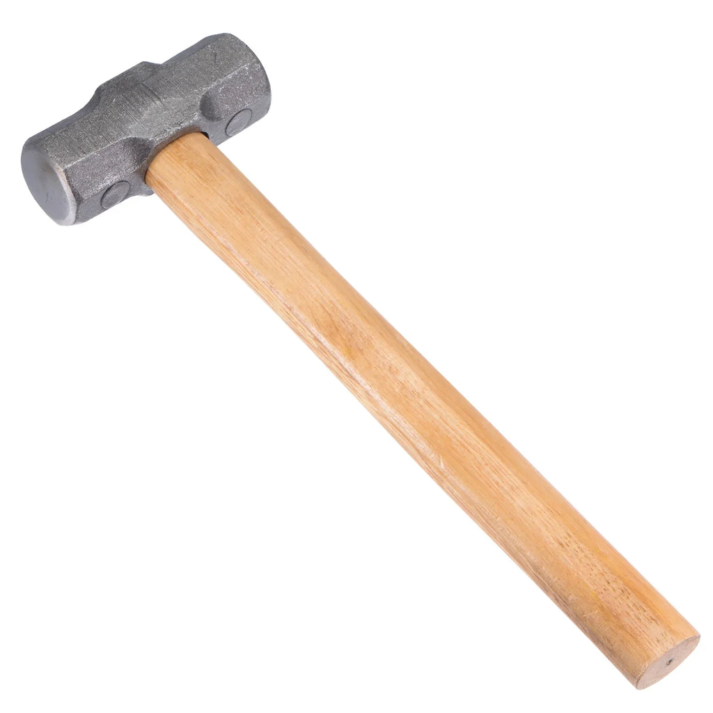 Uxcell Hammer 850g Hammer Home Head Engineer Handle with for Forged Industry Double 11" Sledge Wood Steel Face
