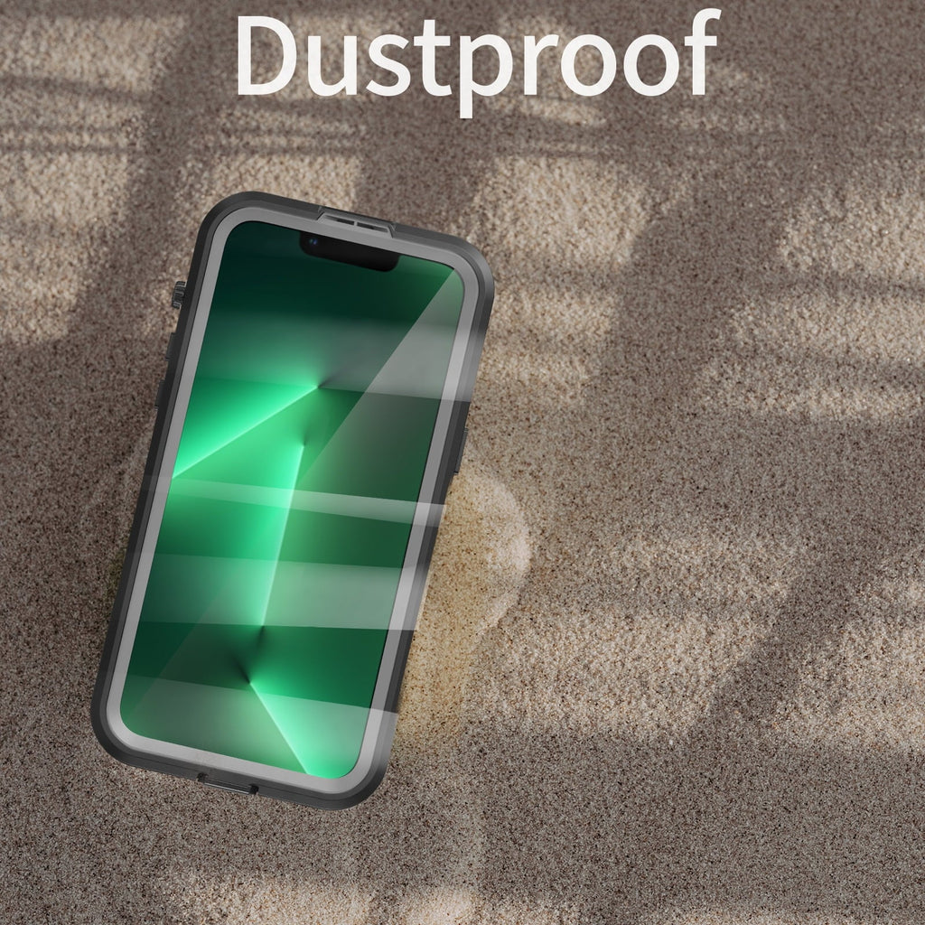 Pro Case Screen Dropproof][Dustproof][Compatible Protector 360][IP68 Waterproof, iPhone for 6.7" 14 with - MagSafe] Pro 6H [Real Built-in iPhone Max Military Black Underwater][14FT 14 for Max